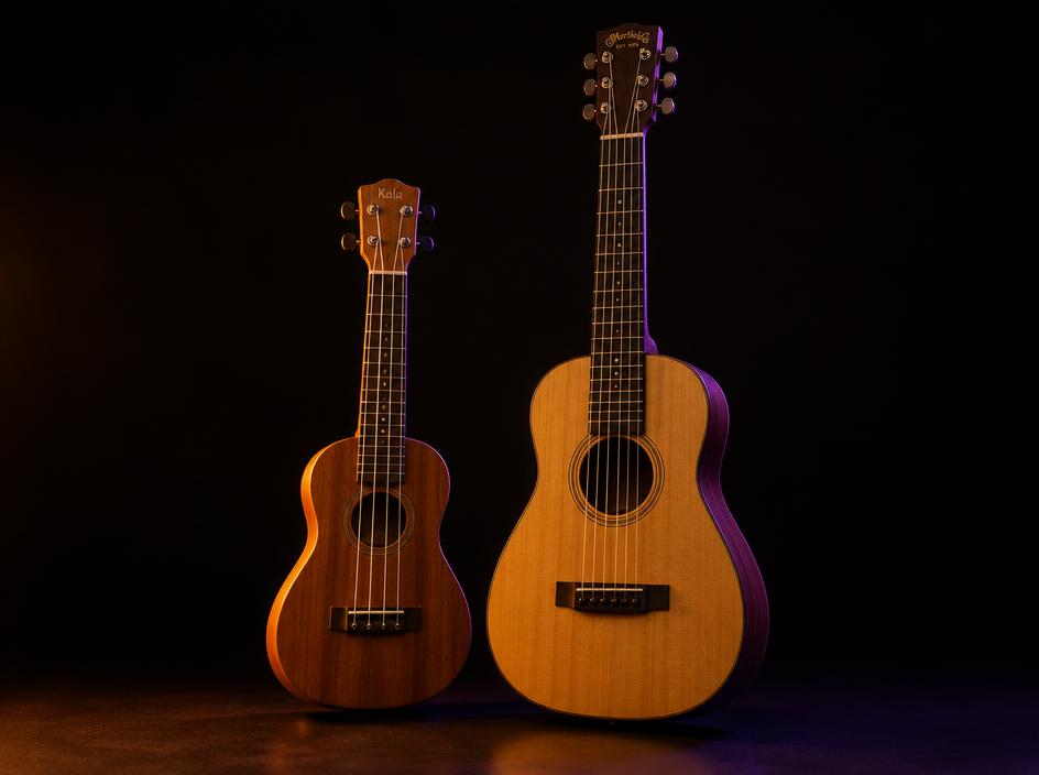 Best-value used ukuleles & travel guitars